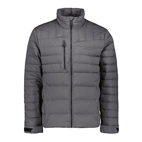 【並行輸入品】Obermeyer Men's Klaus Down Jacket, Coal, Largeの画像