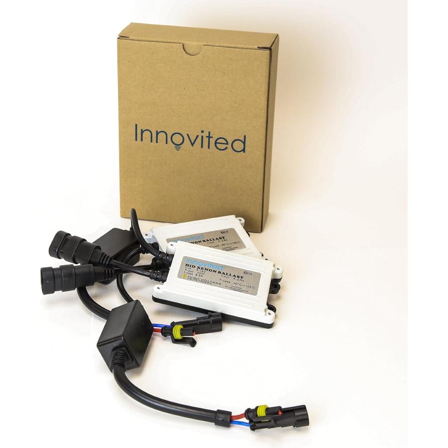 【並行輸入品】Innovited 55W AC HID Bundle with (1 Pair) Slim Ballast and (1 Pair)_1