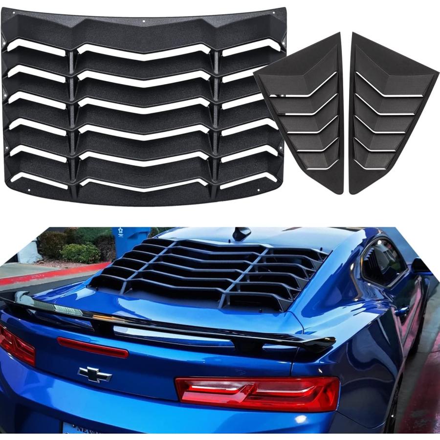 お正月セール 送料込み！ シボレー カマロSS リアウィンドウルーバー