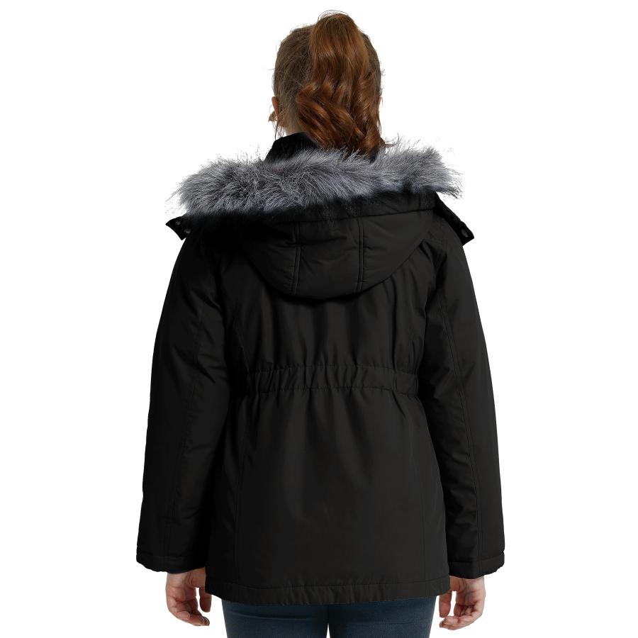【並行輸入品】Wantdo Girl's Breathable Winter Coat Thick Fleeced lined Pufferの画像