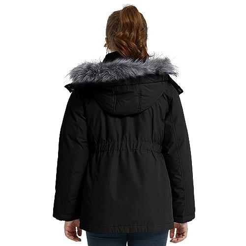 【並行輸入品】Wantdo Girl's Breathable Winter Coat Thick Fleeced lined Pufferの画像