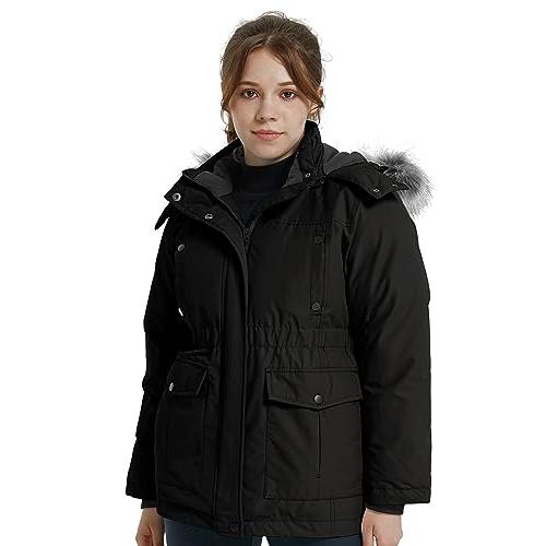 【並行輸入品】Wantdo Girl's Breathable Winter Coat Thick Fleeced lined Pufferの画像