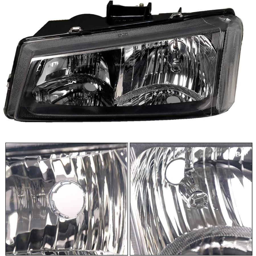 【並行輸入品】A\u0026P ヘッドライトアセンブリ 03-06 Avalanche Silverado 1500 1500HD 2500 2500HD 35の画像