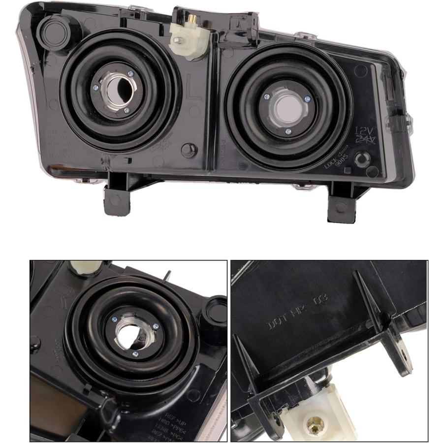 【並行輸入品】A\u0026P ヘッドライトアセンブリ 03-06 Avalanche Silverado 1500 1500HD 2500 2500HD 35の画像