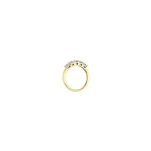 【並行輸入品】1カラット 5ストーン ダイヤモンド 結婚指輪 14Kゴールド   IGI認定, 金属 金属。 ストーン, ダイヤモンド FINEの画像