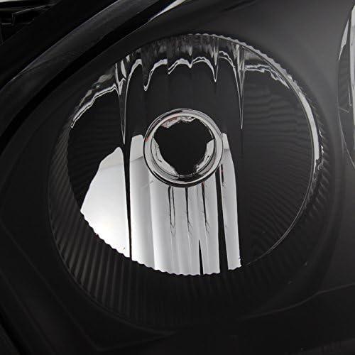 【並行輸入品】Chevy Malibu OE交換用ブラックベゼルヘッドライト ドライバー/助手席ヘッドランプペア　_3