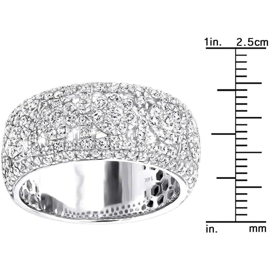 【並行輸入品】2.5 Carat Mens Rings 14k Gold Unique Mens Moissanite Diamond Weddingの画像