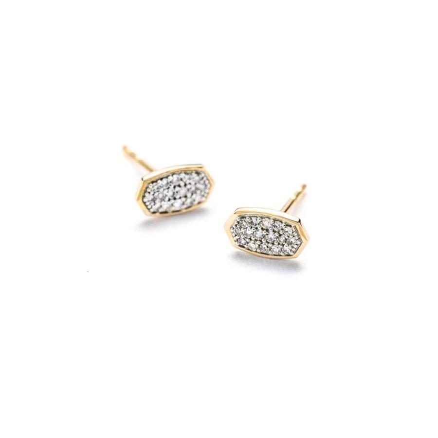 【並行輸入品】Kendra Scott Marisa スタッドピアス レディース ファインジュエリー Kendra Scott White Diの画像