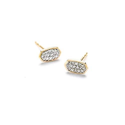 【並行輸入品】Kendra Scott Marisa スタッドピアス レディース ファインジュエリー Kendra Scott White Diの画像