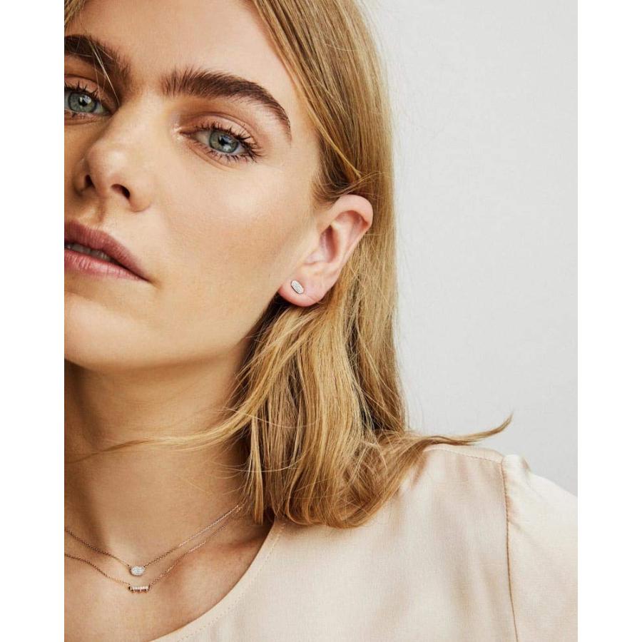 【並行輸入品】Kendra Scott Marisa スタッドピアス レディース ファインジュエリー Kendra Scott White Diの画像
