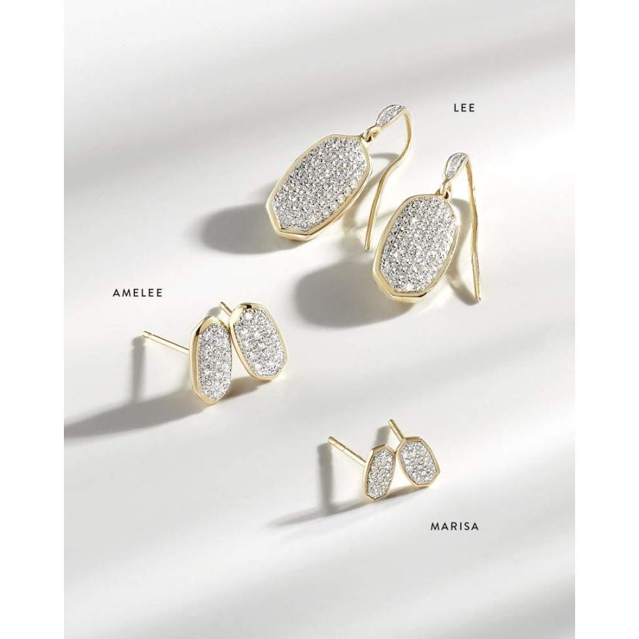 【並行輸入品】Kendra Scott Marisa スタッドピアス レディース ファインジュエリー Kendra Scott White Diの画像