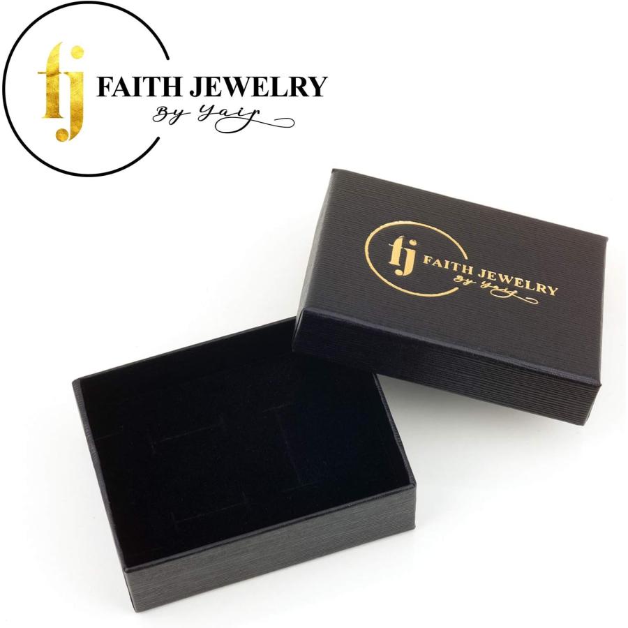 【並行輸入品】925 Sterling Silver 9K/ 9ct Gold Hebrew Bible Verse Ring for Men  Heの画像