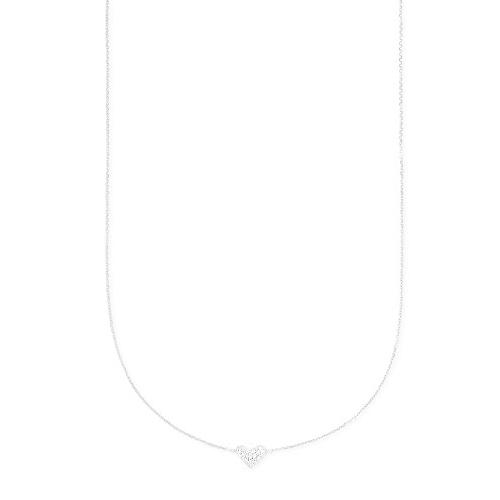 【並行輸入品】Kendra Scott ハートペンダントネックレス レディース ファインジュエリー Kendra Scott White Diaの画像