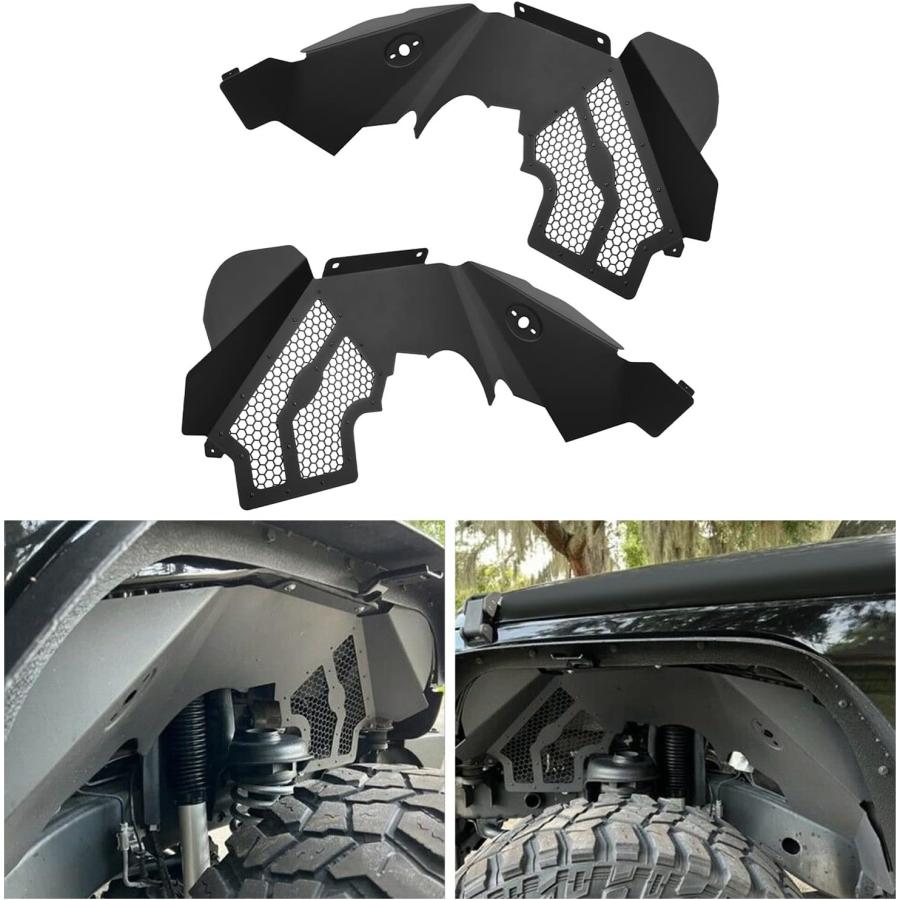 EVO jeep JK用 フロントミニインナーフェンダー EVO jeep JK用 フロントミニインナーフェンダー FRONT VENTED