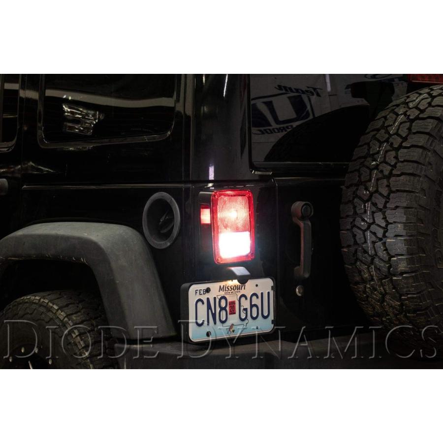 【並行輸入品】ダイオード ダイナミクス バックアップLED Jeep Wrangler 2007-2017 (ペア) 3157 XPR対応の画像