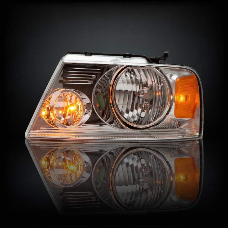 【並行輸入品】CHEDA ヘッドライト 2004 2005 2006 2007 2008 フォード F150 2006-2008 リンカーン マーク_1
