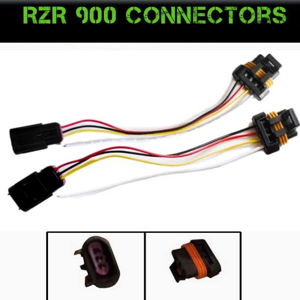 【並行輸入品】SLK-Lights PREMIUM BLUE Razor RZR LED Headlight Turn signal kit Stre_6