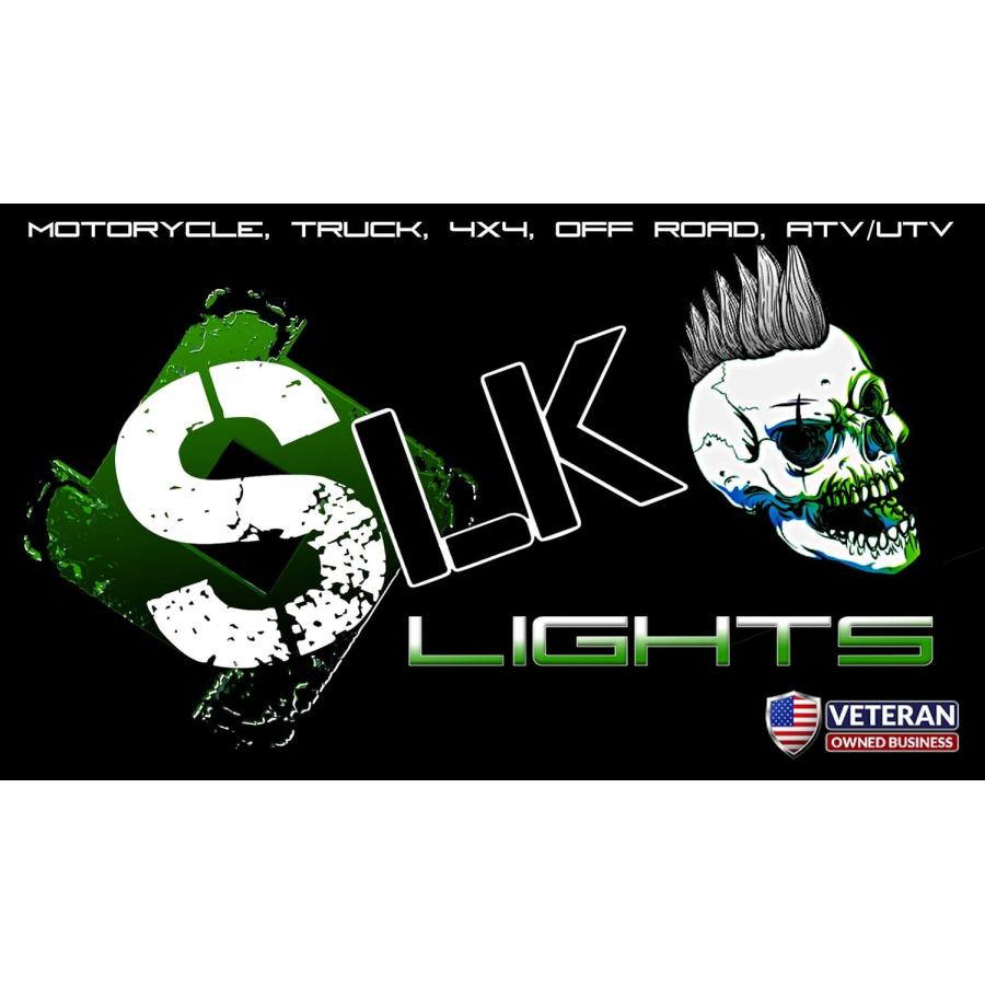 【並行輸入品】SLK-Lights PREMIUM BLUE Razor RZR LED Headlight Turn signal kit Stre_7