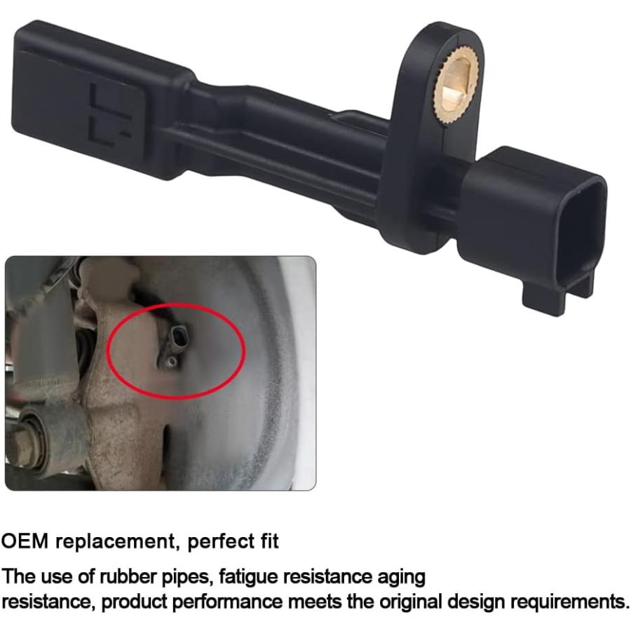 【並行輸入品】WMPHE リアABSホイールスピードセンサー 2個 Jeep Wrangler Liberty 2008 2009 2010 2011の画像