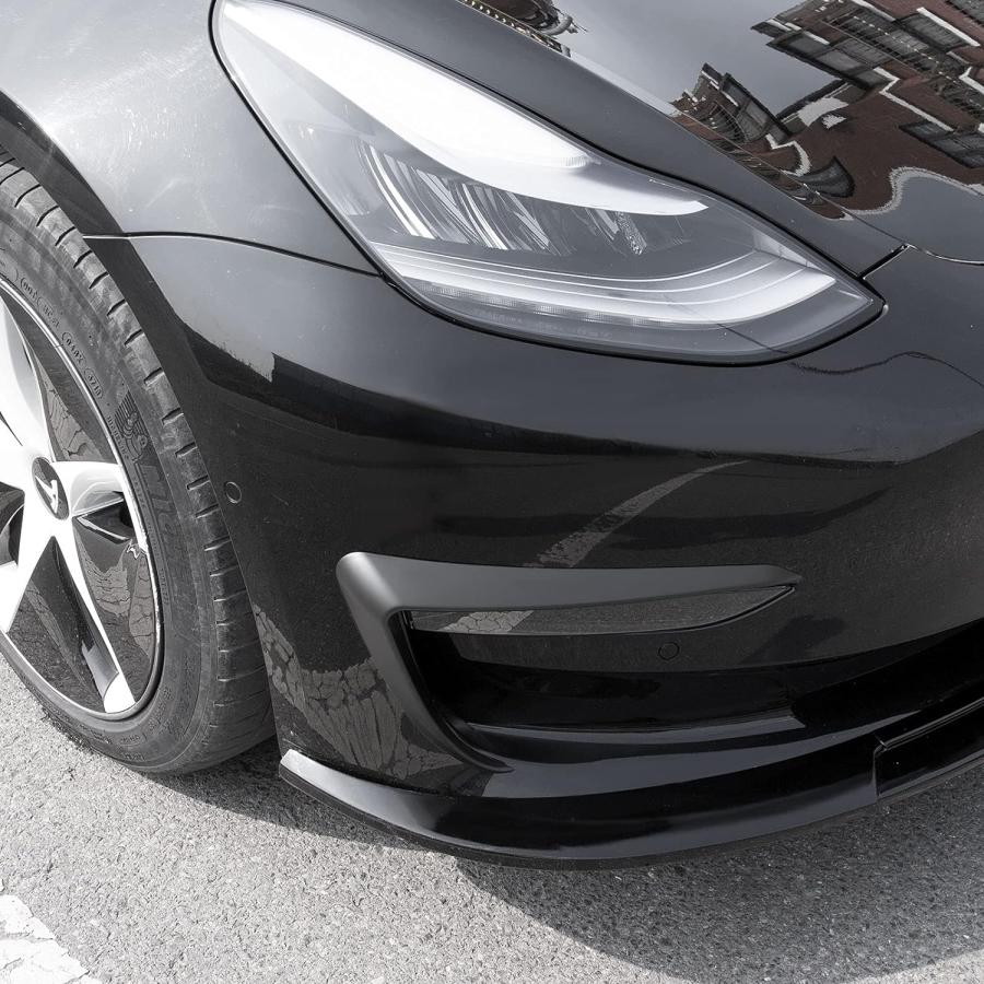 【並行輸入品】Xipoo Fog Light Trim Compatible with Tesla Model 3 Fog Light Trim Fr_4
