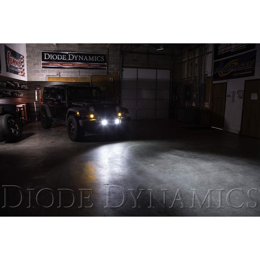 【並行輸入品】Diode Dynamics Fog Light LEDs compatible with Jeep Wrangler 2010-201の画像
