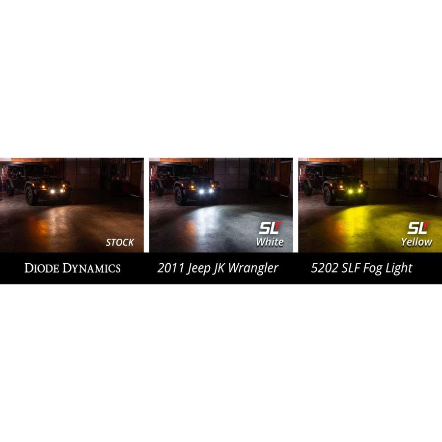 【並行輸入品】Diode Dynamics Fog Light LEDs compatible with Jeep Wrangler 2010-201の画像