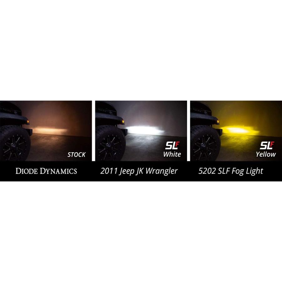 【並行輸入品】Diode Dynamics Fog Light LEDs compatible with Jeep Wrangler 2010-201の画像
