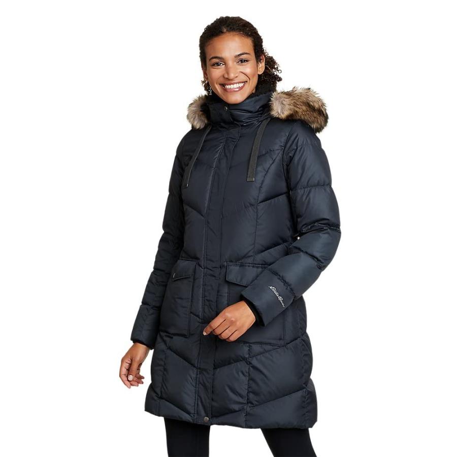 Eddie Bauer Women's Lodge Cascadian Down Parka, Storm, Medium 並行輸入品
