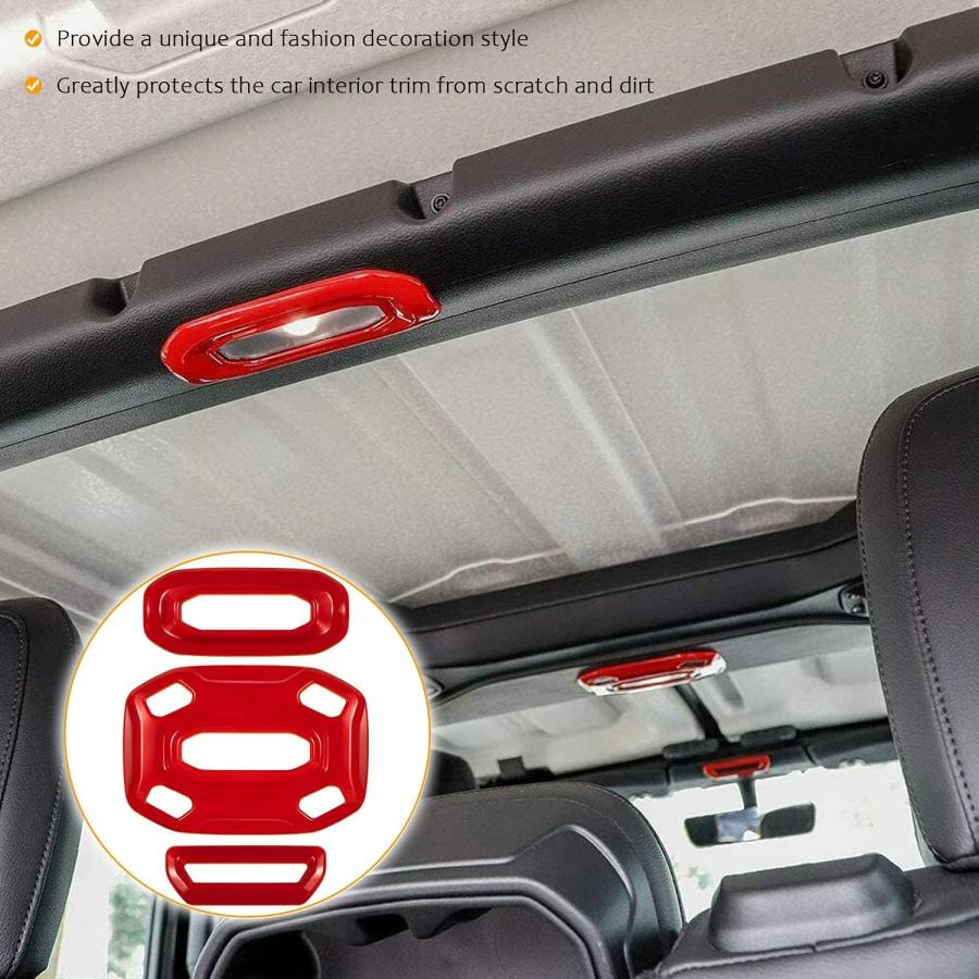 【並行輸入品】XianFeng Car Front Middle Rear Reading Light Panel Cover Decor Trimの画像
