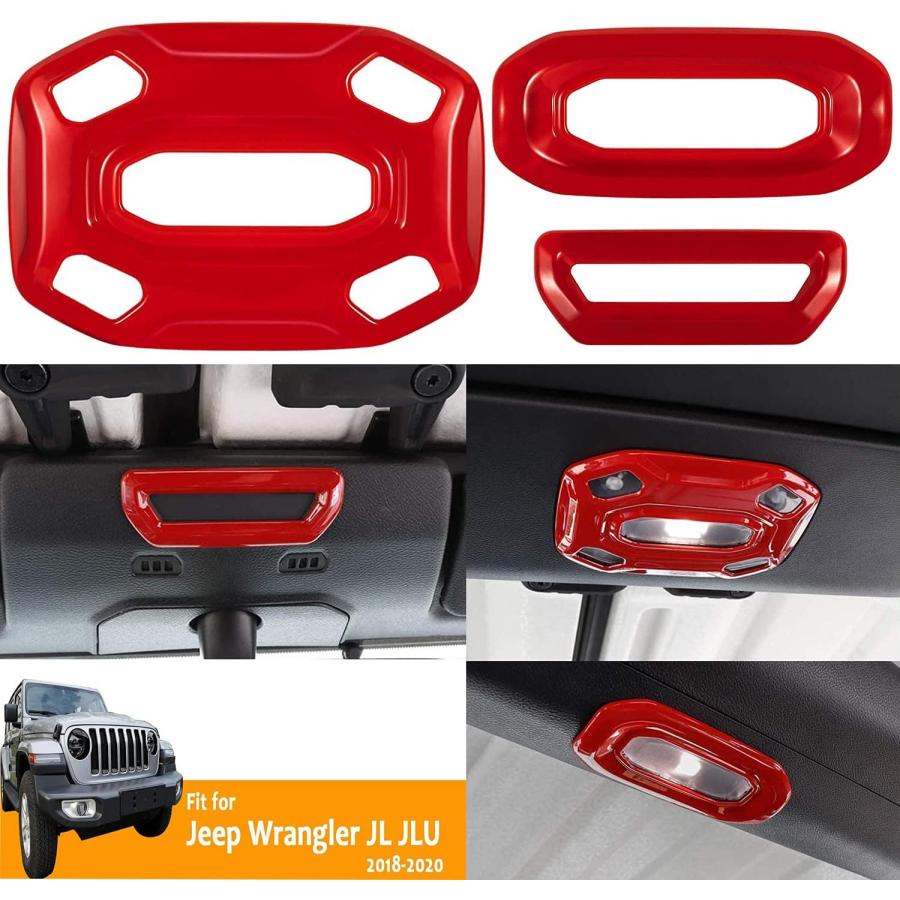 【並行輸入品】XianFeng Car Front Middle Rear Reading Light Panel Cover Decor Trimの画像