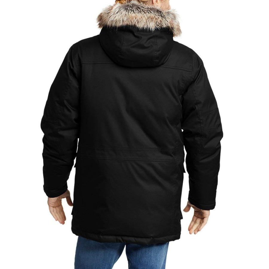 【並行輸入品】Eddie Bauer Men's Ridgeline Down Parka, Black, Smallの画像