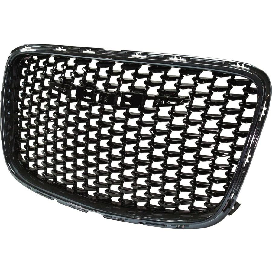 【並行輸入品】Fitrite Autoparts New Grille For 2015-2020 Chrysler 300  Made of Absの画像