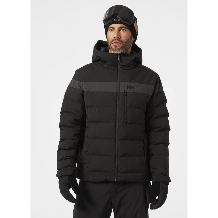 【並行輸入品】Helly Hansen Men's Bossanova Puffy Jacket, 990 Black, Largeの画像