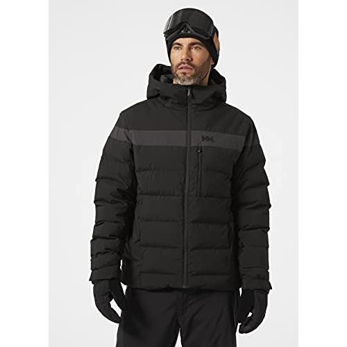 【並行輸入品】Helly Hansen Men's Bossanova Puffy Jacket, 990 Black, Largeの画像