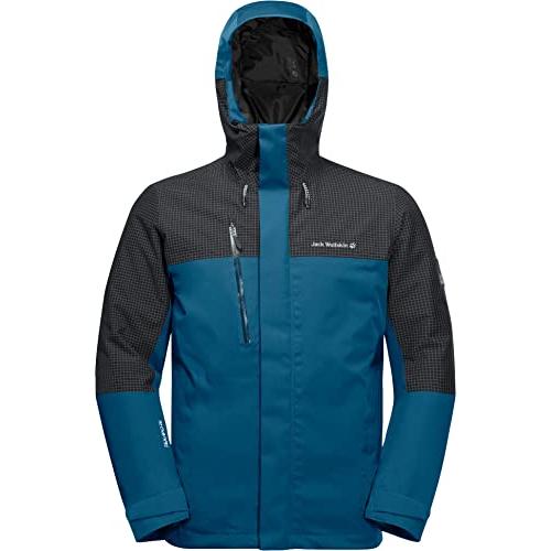 【並行輸入品】Jack Wolfskin Men's Standard DNA Icefall JKT M, Dark Cobalt, Larの画像