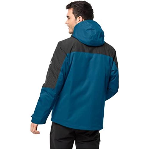 【並行輸入品】Jack Wolfskin Men's Standard DNA Icefall JKT M, Dark Cobalt, Larの画像