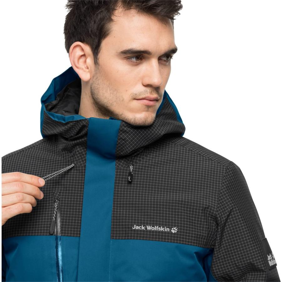 【並行輸入品】Jack Wolfskin Men's Standard DNA Icefall JKT M, Dark Cobalt, Larの画像