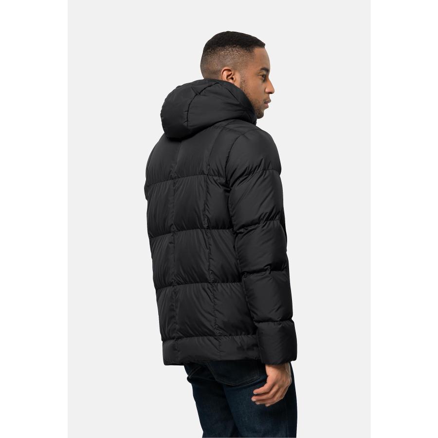 【並行輸入品】Jack Wolfskin Men's Frozen Lake Jacket, Black, Largeの画像