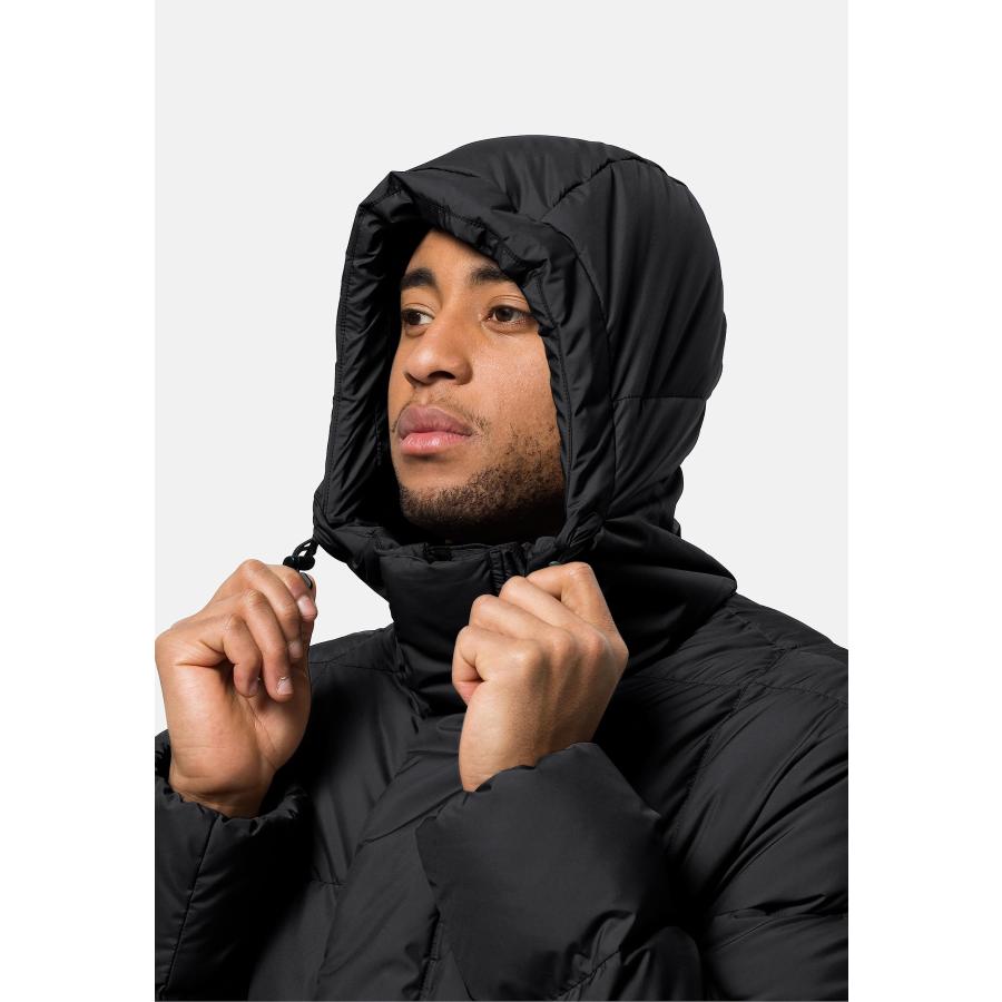 【並行輸入品】Jack Wolfskin Men's Frozen Lake Jacket, Black, Largeの画像