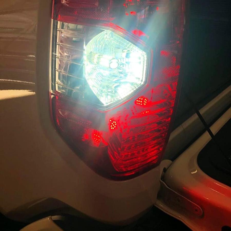 【並行輸入品】Car-EyeQ 2800lms BAY15d バヨネット 7528 1157 LED電球 12V ウィンカー ブレーキ テールライトの画像