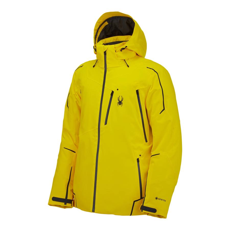 【並行輸入品】Spyder Men's Standard Leader Gore TEX Insulated Ski Jacket, Sun,の画像