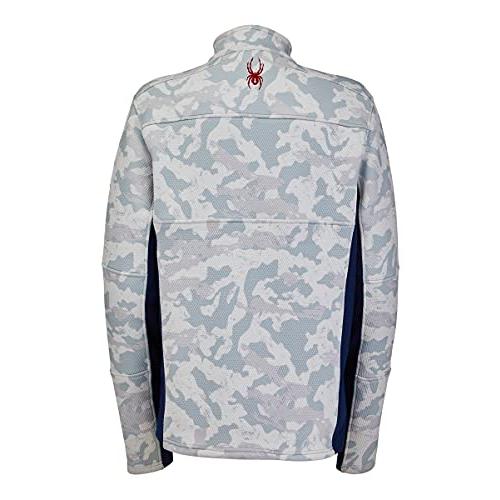 【並行輸入品】Spyder Men's Standard US Ski Team Encore Full Zip Fleece Jacket,の画像