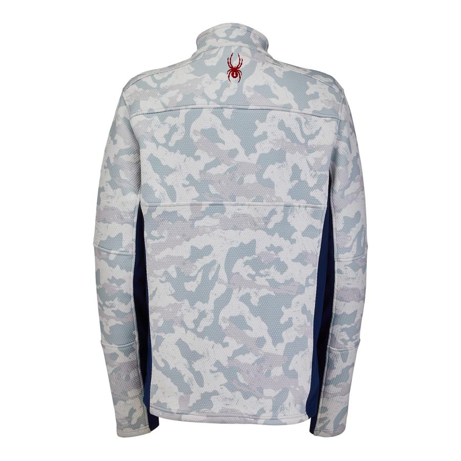 【並行輸入品】Spyder Men's Standard US Ski Team Encore Full Zip Fleece Jacket,の画像