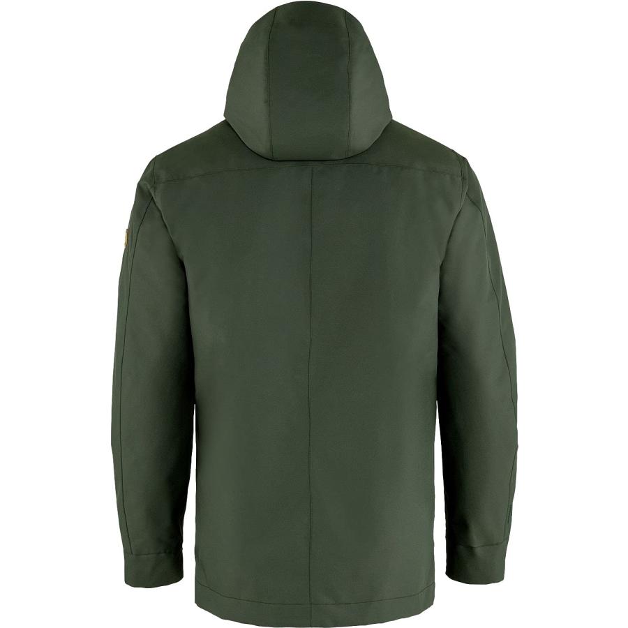 【並行輸入品】Fjallraven Visby 3 in 1 Jacket   Men's Deep Forest Largeの画像