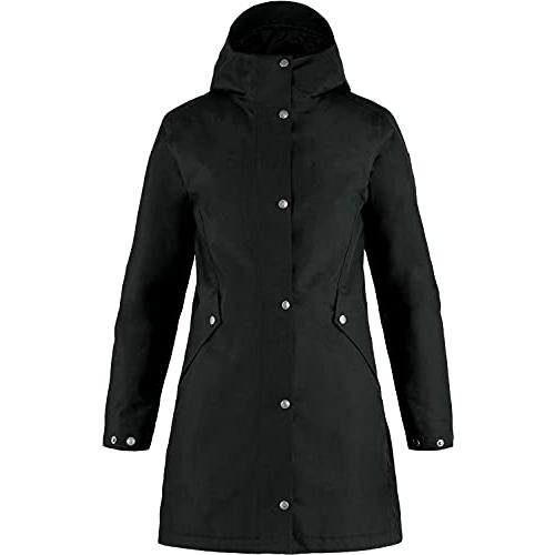 【並行輸入品】Fjallraven F84131550L Visby 3 in 1 Jacket W Black Lの画像