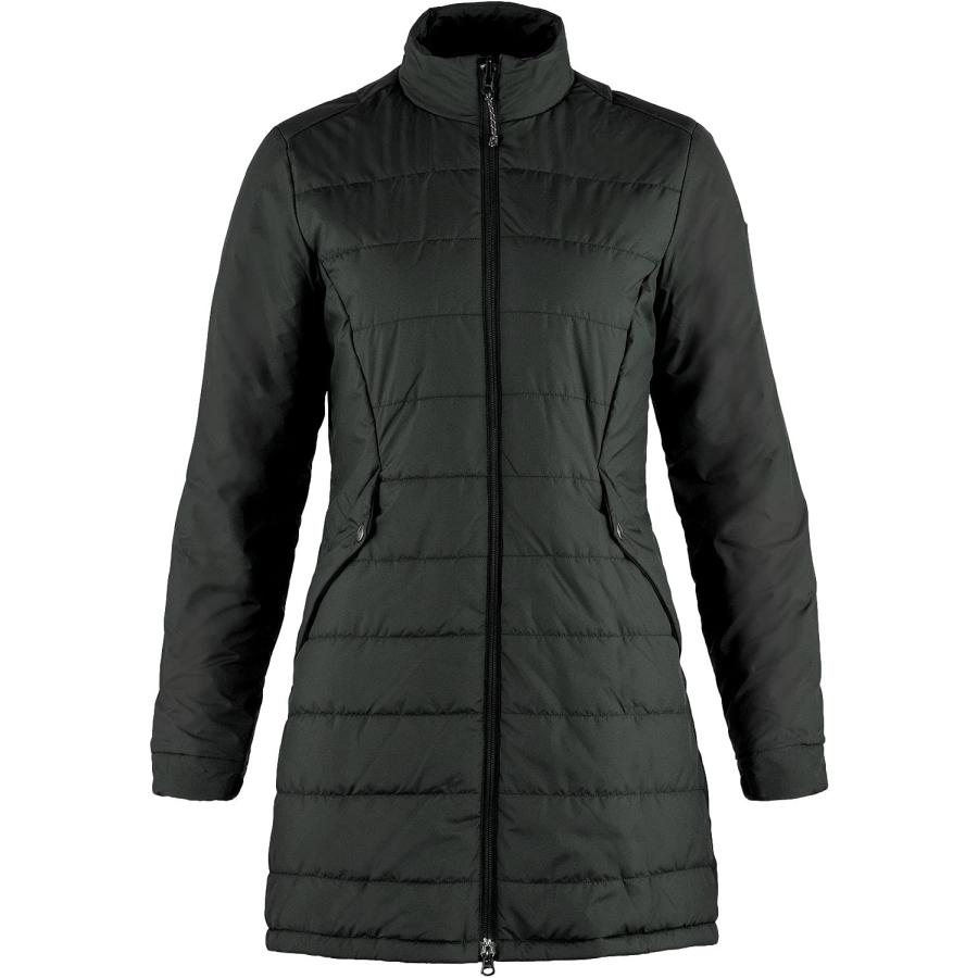 【並行輸入品】Fjallraven F84131550L Visby 3 in 1 Jacket W Black Lの画像