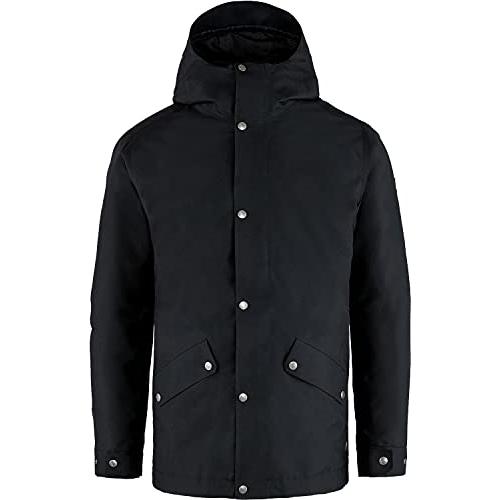 【並行輸入品】Fjallraven Visby 3 in 1 Jacket   Men's Black Largeの画像