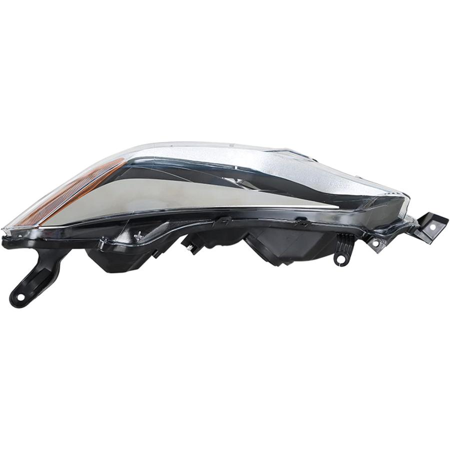 【並行輸入品】munirater 8115002E60 ブラック 左フロントヘッドライトライトランプ LED内蔵 交換用 2014 2015 2016の画像