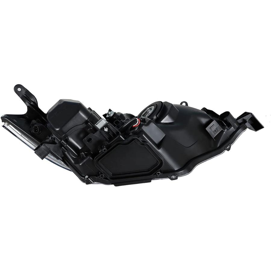 【並行輸入品】munirater 8115002E60 ブラック 左フロントヘッドライトライトランプ LED内蔵 交換用 2014 2015 2016の画像