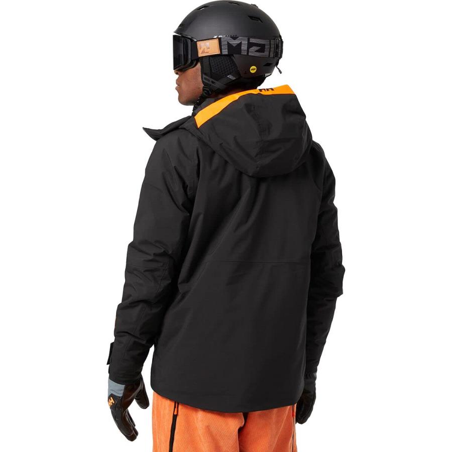 【並行輸入品】Helly Hansen Mens Powderface Ski Jacket, 990 Black, Largeの画像